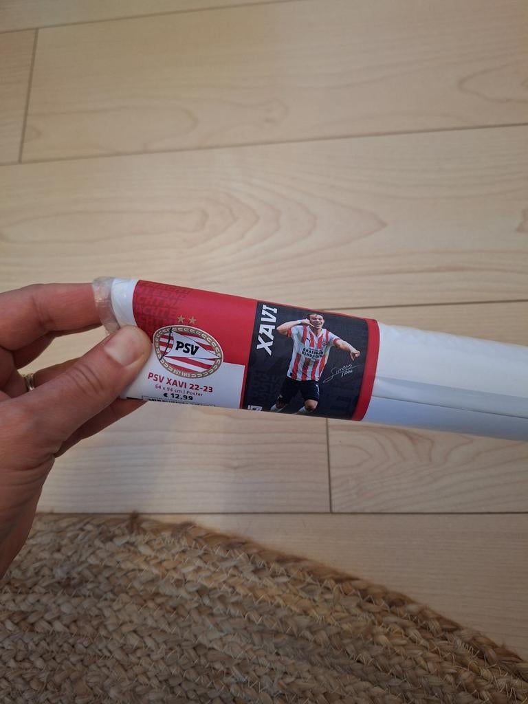 Poster Xavi Simons PSV 22-23, Verzamelen, Posters, Ophalen of Verzenden, Nieuw, A4 of kleiner, Film en Tv