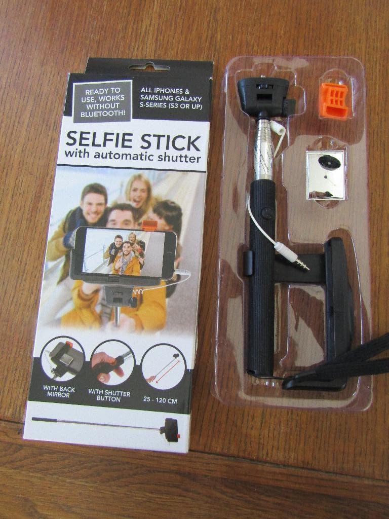 selfie stick, Ophalen of Verzenden, Zo goed als nieuw, Minder dan 150 cm, Driepoot