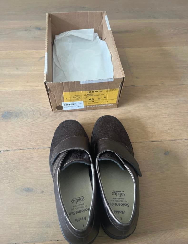 Solidus schoenen, maat 40, Kleding | Dames, Schoenen, Ophalen of Verzenden, Nieuw, Bruin, Instappers