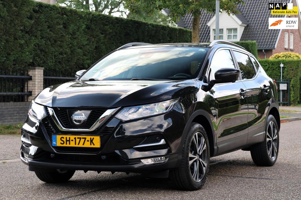 Nissan Qashqai 1.2 N-Connecta | PANO | NAVI | CLIMA | CRUISE, Voorwielaandrijving, Parkeersensor, Gebruikt, Euro 6