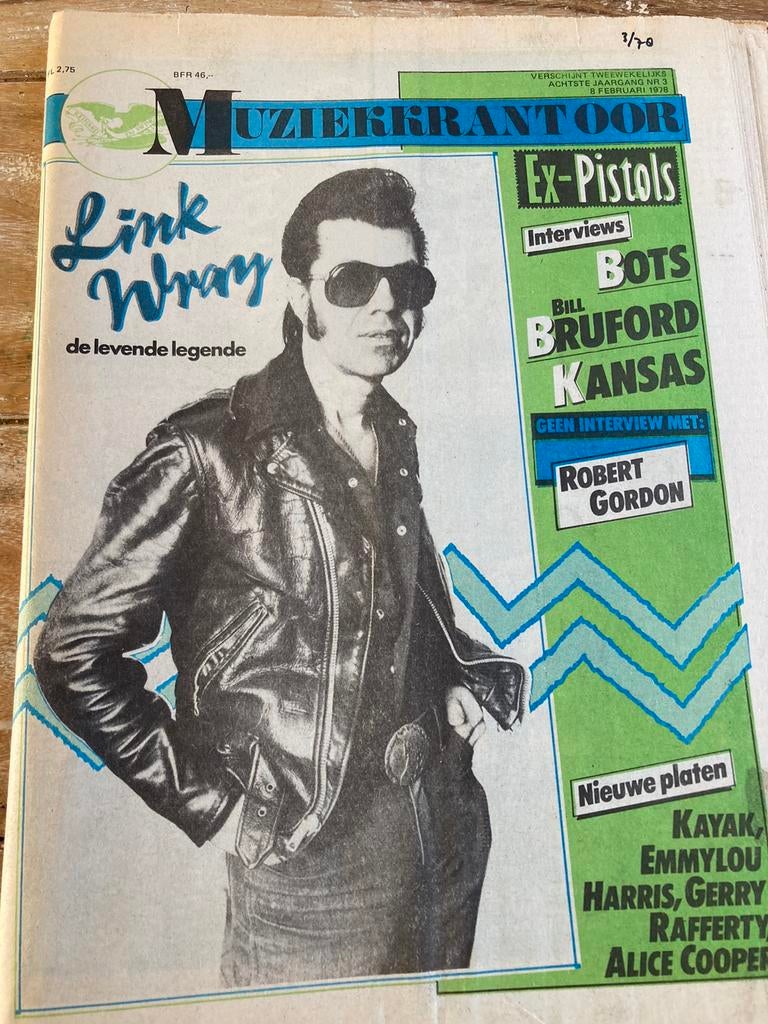 Muziekkrant OOR 1978 Sex Pistols BOTS Bill Bruford KANSAS, Ophalen of Verzenden, Muziek, Film of Tv
