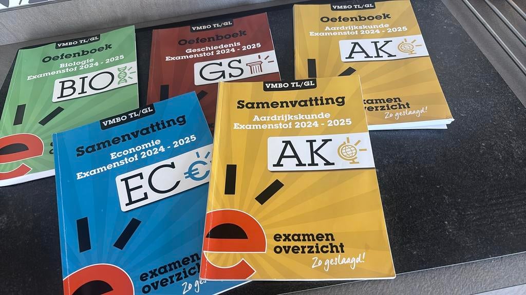 VMBO TL/GL Oefenboeken & Samenvattingen 2024-2025, Boeken, Schoolboeken, Gelezen, Aardrijkskunde, VMBO, Ophalen of Verzenden