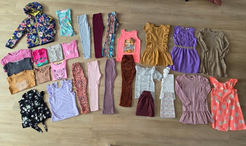 Pakket meisjeskleding maat 110/116 - Zomer & Lente, Kinderen en Baby's, Kinderkleding | Maat 110, Ophalen of Verzenden, Gebruikt