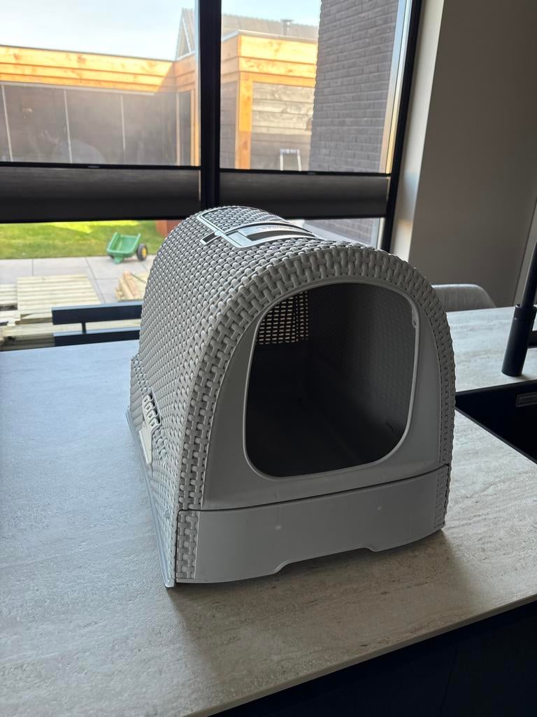 Gratis kattenbak, Ophalen, Gebruikt, Open