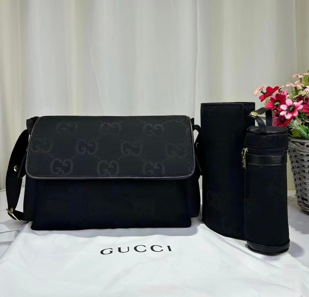 NIEUW BLACK GUCCI LUIERTAS SET, Ophalen, Nieuw