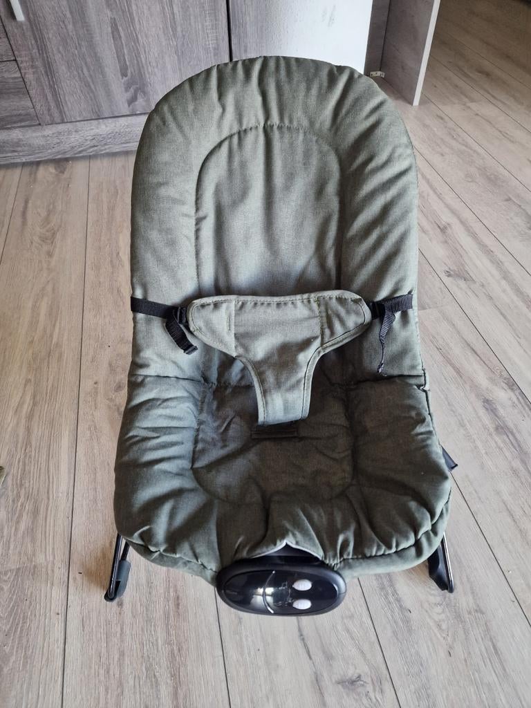 Novi Baby Musical Cloud Wipstoel - groen, Overige merken, Gebruikt, Wipstoel, Ophalen of Verzenden