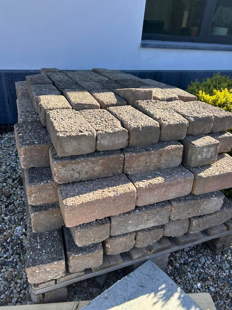 Palletje stenen, Tuin en Terras, Ophalen, Gebruikt, Klinkers, Minder dan 5 m²