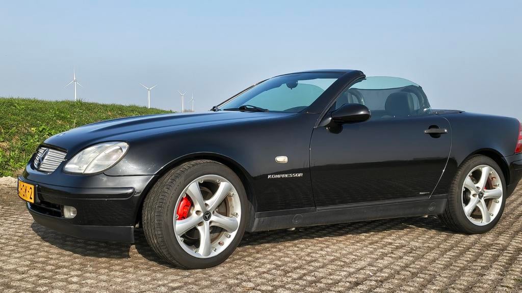 Mercedes-Benz SLK 230 1999 Zwart, Automaat, Achterwielaandrijving, Zwart, Cabriolet