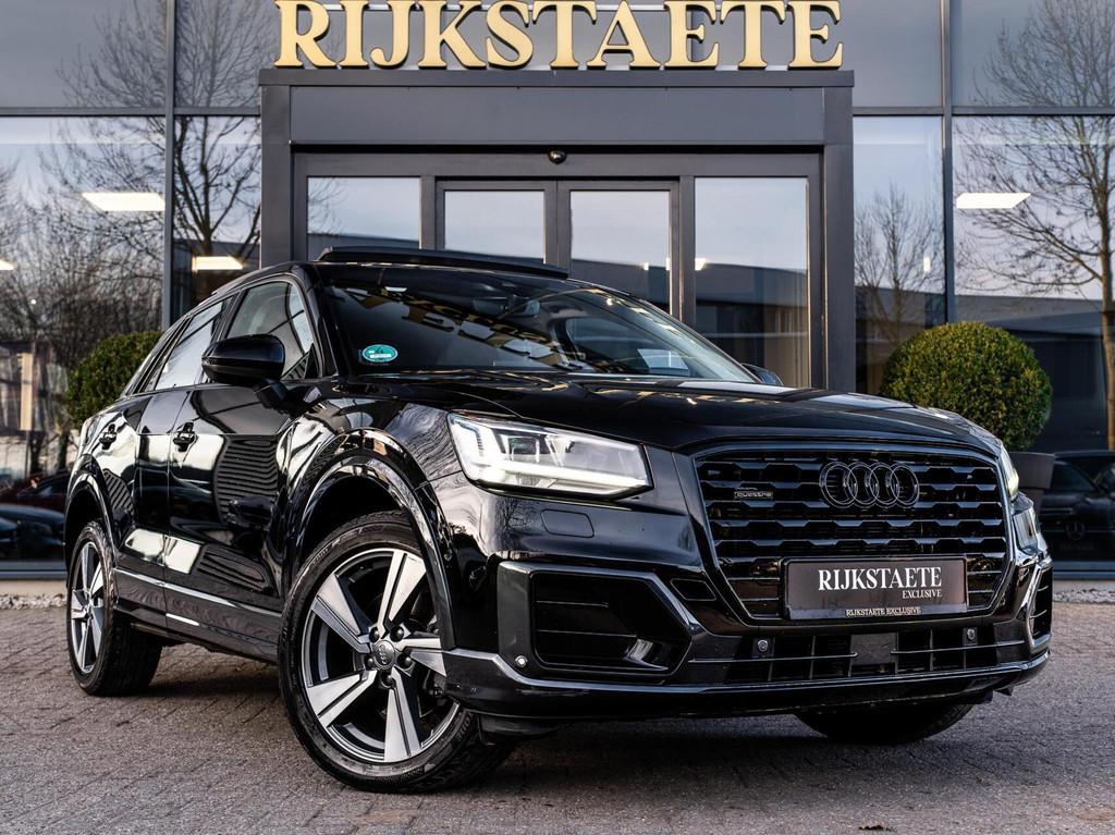 Audi Q2 40 TFSI Quattro S-Line|PANO|ACC|CAMERA|HEAD-UP|18'', Auto's, Audi, Gebruikt, 1984 cc, Zwart, Bedrijf