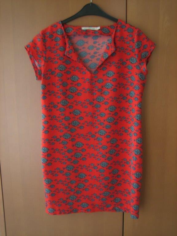 Prachtig Designjurkje NATHALIE VLEESHOUWER 40-42 snazzeys, Kleding | Dames, Jurken, Nieuw, Maat 38/40 (M), Rood, Onder de knie