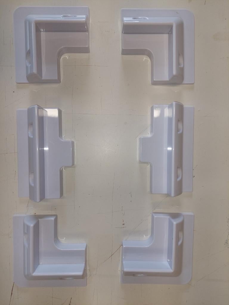 Montagesteunen zonnepaneel camper, caravan, boot (2 sets), Ophalen of Verzenden, Nieuw, Overige typen