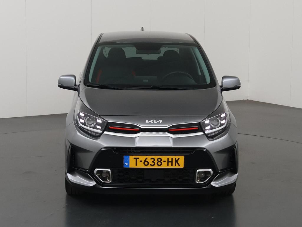 Kia Picanto 1.0 DPi GT-Line | Lederen Bekleding | Navigatie, Auto's, Kia, Voorwielaandrijving, Gebruikt, 4 stoelen, 23 km/l