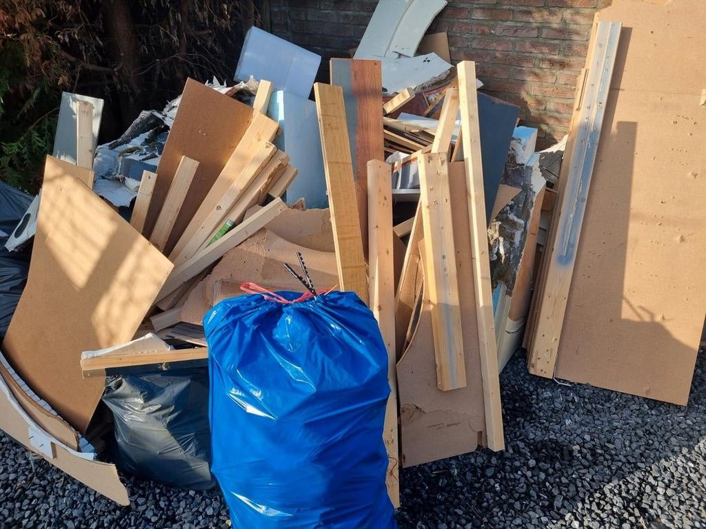 Afval/Grofvuil Ophaaldienst & Ontruimingen De Troep Taxi, Ophalen, Gebruikt, Tweepersoons