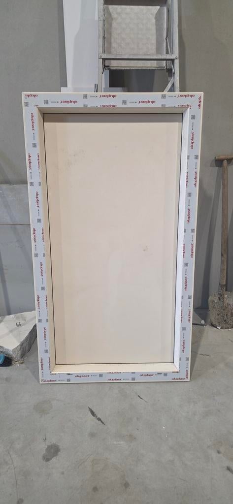 Kunststof kozijn nieuw Ral 9001, 75 tot 150 cm, Raamkozijn, Nieuw, Ophalen of Verzenden