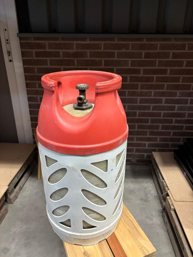 Lichtgewicht Kunststof Gasfles 10kg, Ophalen, Zo goed als nieuw