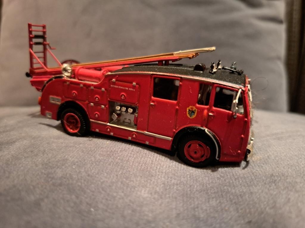 Dennis F12 brandweerwagen modelauto, Overige merken, Gebruikt, Auto, 1:32 tot 1:50