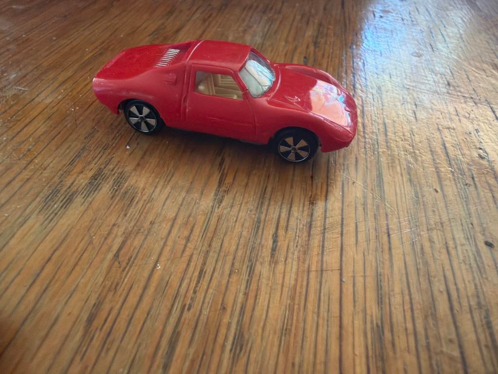 Porsche 904 GTS Faller Hit Car - Rode Modelauto, Overige merken, Gebruikt, 1:50 of kleiner, Auto