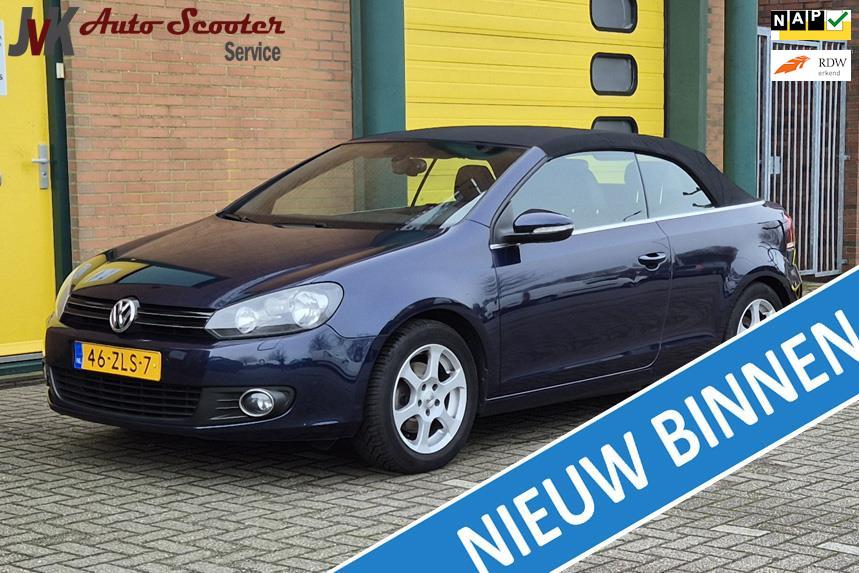 Volkswagen Golf Cabriolet 1.4 TSI Airco! Cruise Control! Tre, Auto's, Volkswagen, Voorwielaandrijving, Euro 5, Stof, Gebruikt