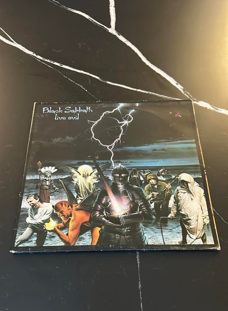 Black Sabbath – Live Evil (2LP Vertigo), Ophalen of Verzenden, Gebruikt