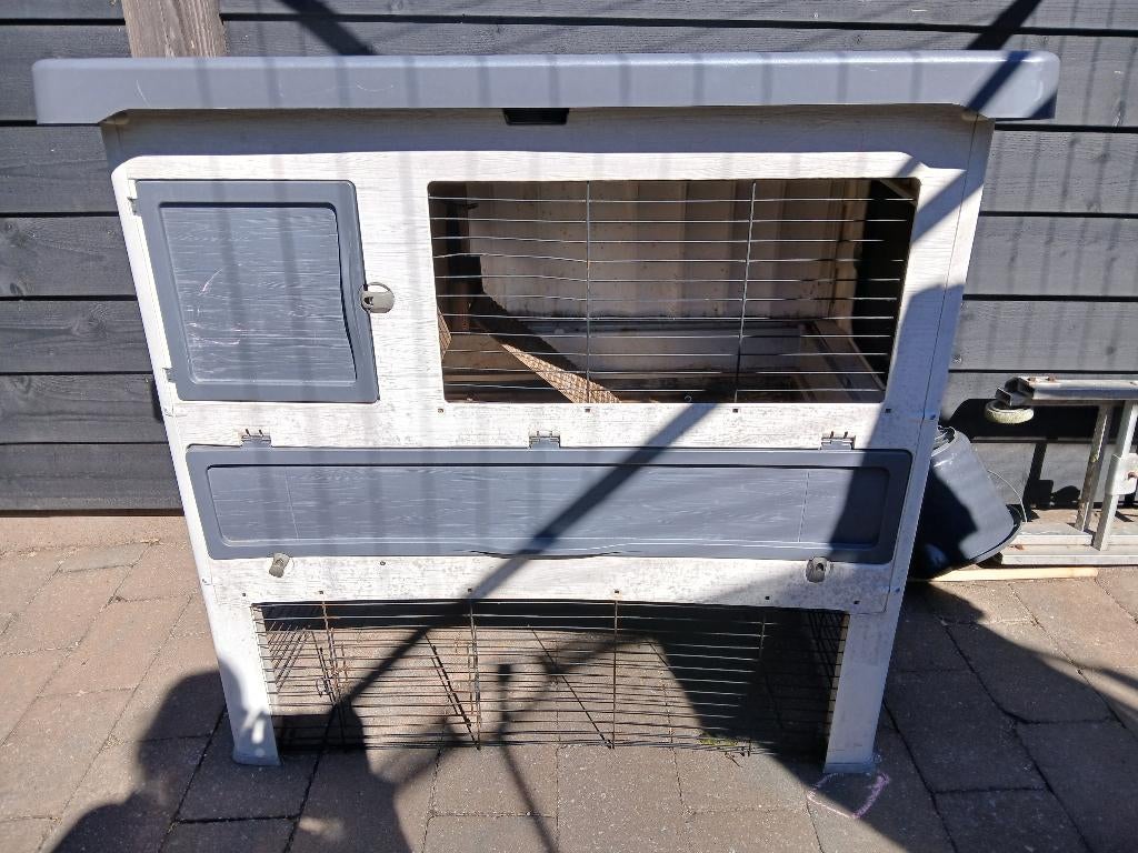 Konijnenhok te koop, Dieren en Toebehoren, Ophalen, Gebruikt, 90 cm of meer, Konijn