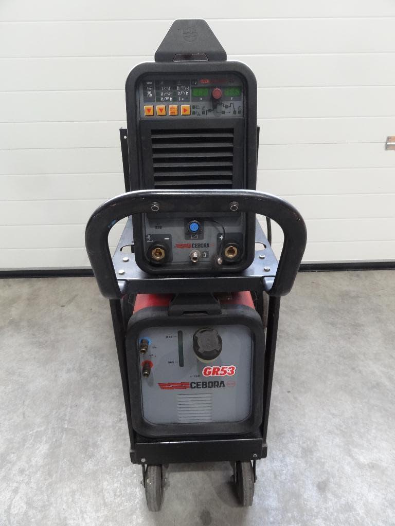 Tig lasapparaat Cebora Sound DC 2340/T Watergekoeld Puls, Ophalen of Verzenden, Zo goed als nieuw, 250 ampère of meer, Tig