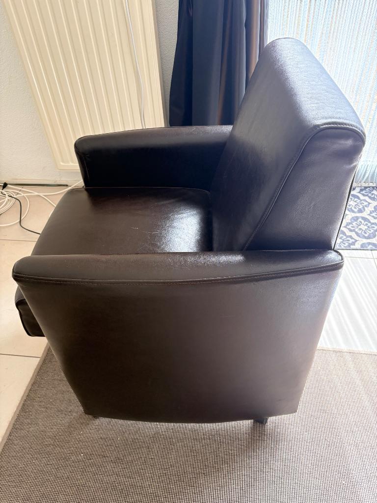 Stoelen, Ophalen, Gebruikt, Bruin, Leer