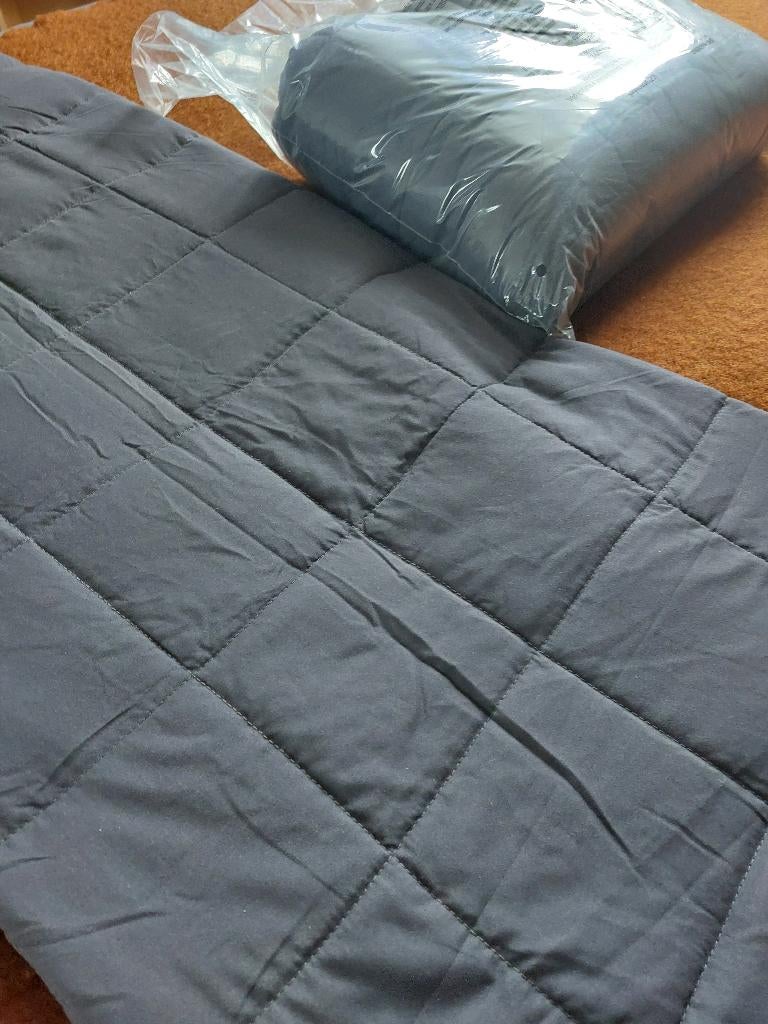 verzwaringsdekens 140x200 twee stuks  NIEUW, Ophalen of Verzenden, Deken of Dekbed, Grijs, Nieuw