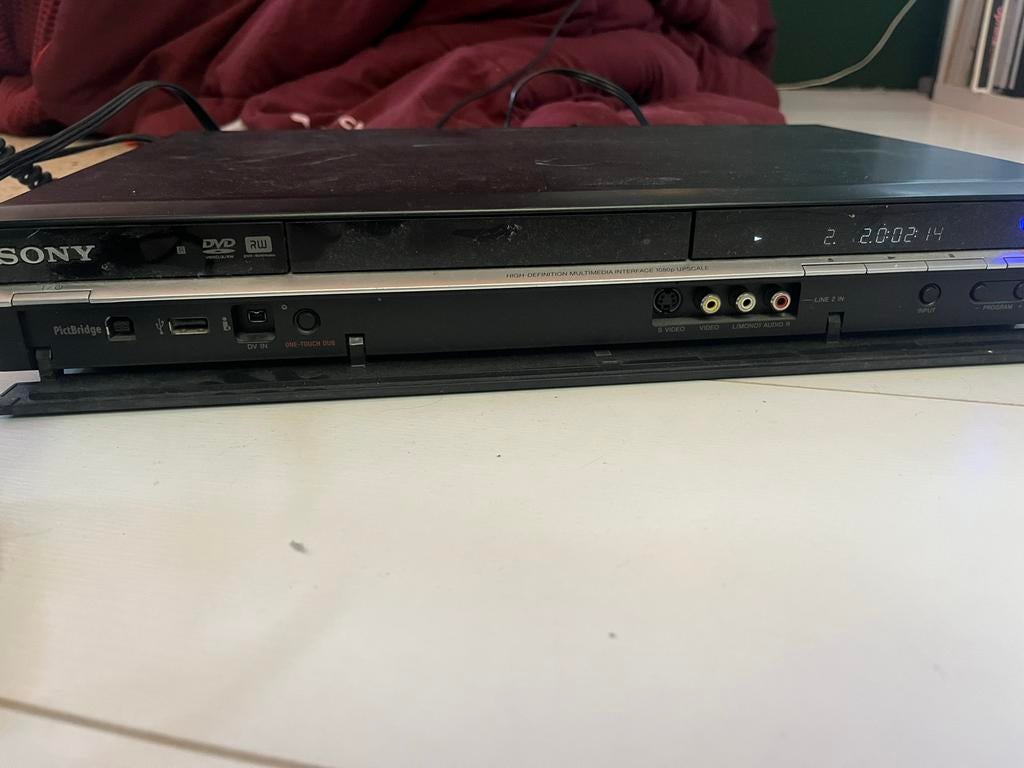 Sony RDR-HX780 DVD Recorder met Harddisk, Audio, Tv en Foto, Gebruikt, Met harddisk, Dvd-recorder, Ophalen of Verzenden