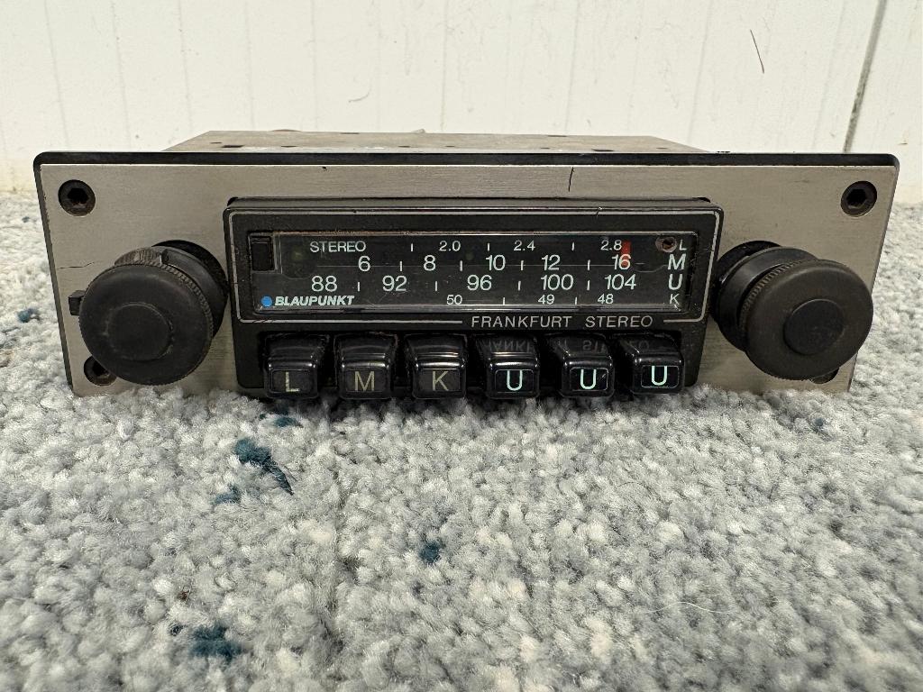 Vintage Blaupunkt Autoradio Jaren 70, Auto diversen, Ophalen of Verzenden, Gebruikt