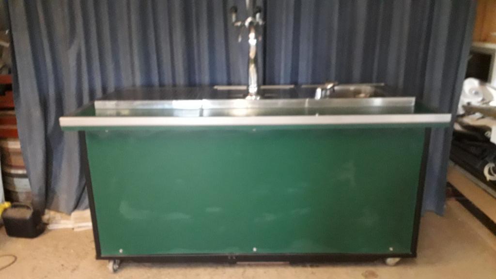 Verrijdbare bar., Witgoed en Apparatuur, Ophalen, Zo goed als nieuw, Overige merken