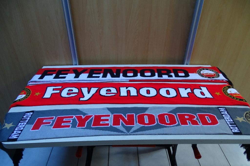Feyenoord sjaal, Verzamelen, Ophalen of Verzenden, Zo goed als nieuw, Feyenoord, Vaantje of Sjaal