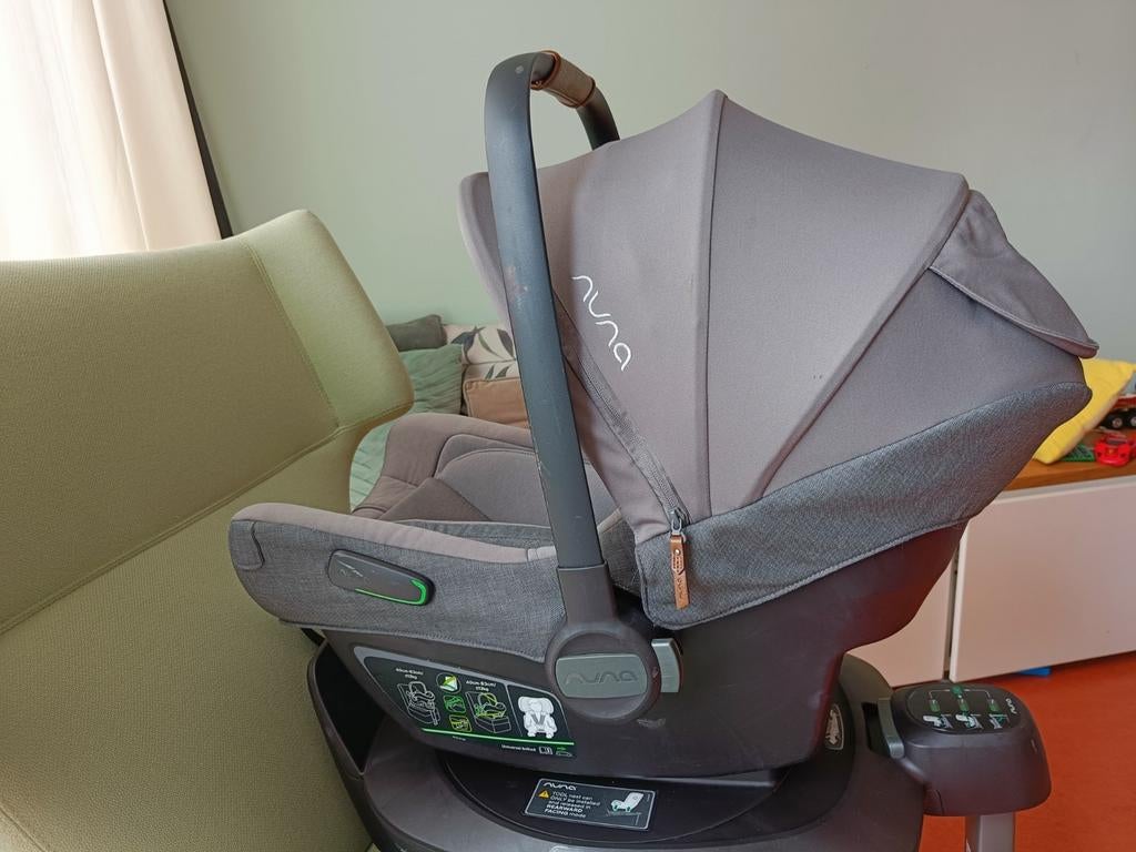 Nuna Pipa Next + 360 Base isofix, Gebruikt, Isofix, 0 t/m 13 kg, Ophalen