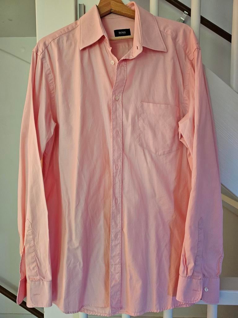 Hugo Boss roze blouse maat 42, Ophalen of Verzenden, Overige halswijdtes, Hugo Boss, Roze