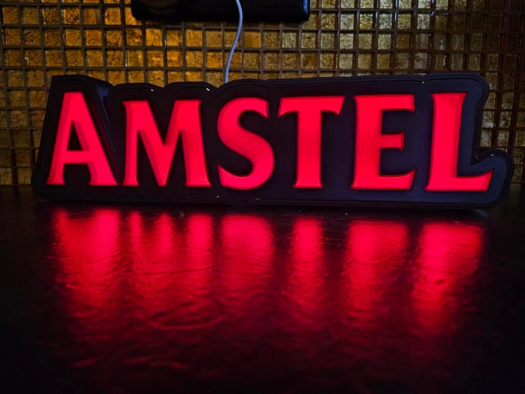 Amstel lamp, Ophalen of Verzenden