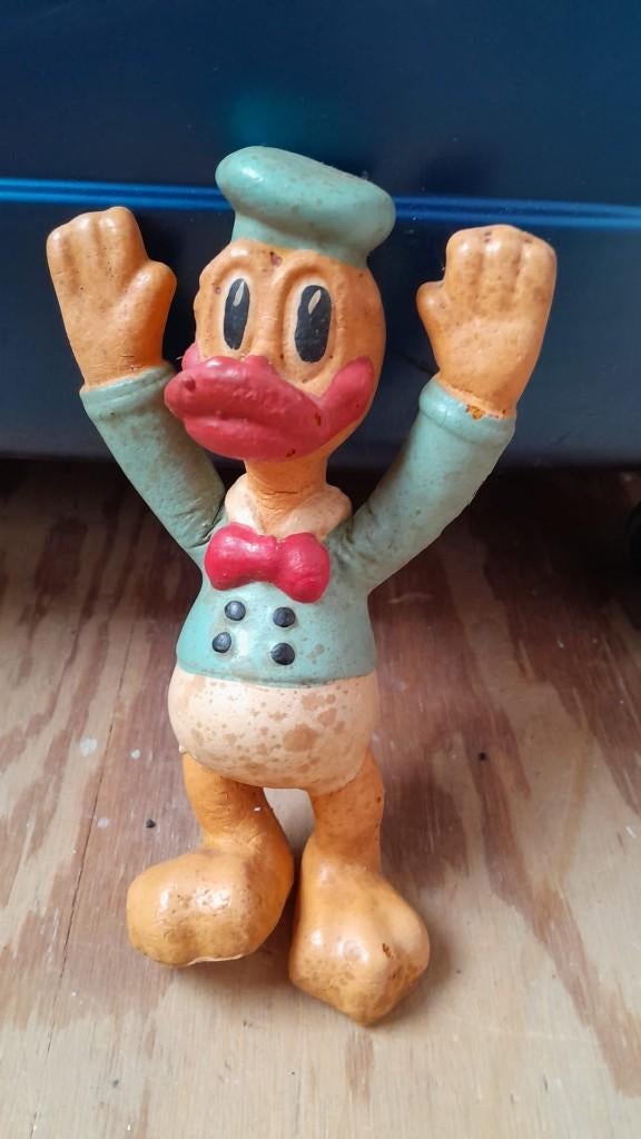 oude donald duck rubber jaren 50 of 60, Ophalen of Verzenden