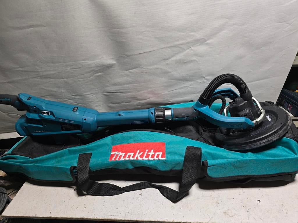 Makita DSL801 18V Li-Ion Accu Langnek Schuurmachine Body, Makita, Ophalen of Verzenden, Zo goed als nieuw, N.v.t