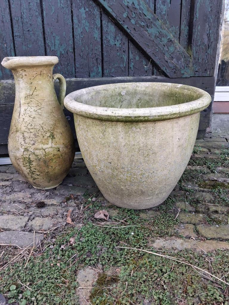 Bloempot en vaas., Ophalen, Rond, Minder dan 30 cm