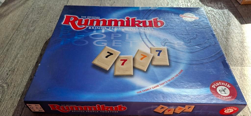 Rummikub original nieuw!, Een of twee spelers, Ophalen of Verzenden, Nieuw, Piatnik