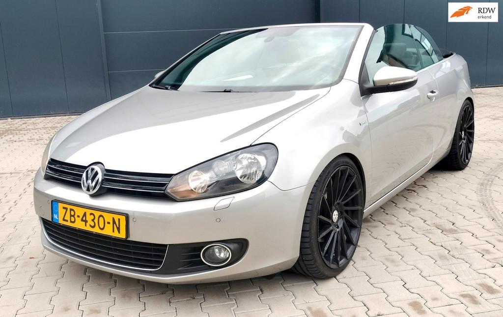 Volkswagen Golf Cabriolet 1.2 TSI BlueMotion LIFE Navigatie, Euro 5, Stof, Traction-control, 4 cilinders