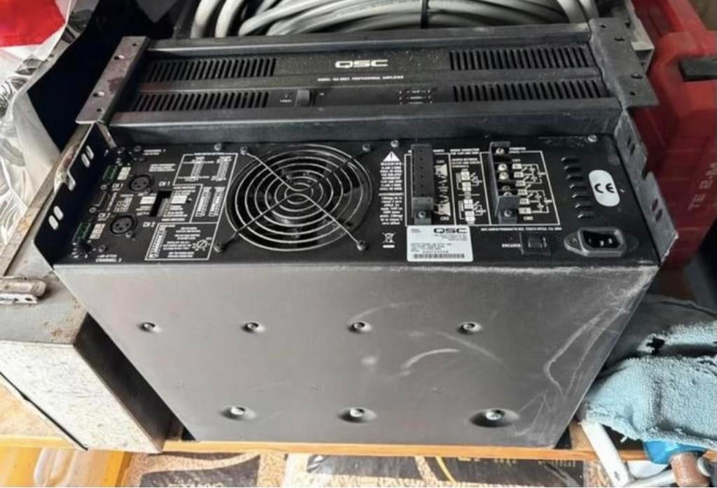 QSC ISA500Ti Eindversterkers, Ophalen of Verzenden, Gebruikt, 500 tot 1000 watt, P.A.