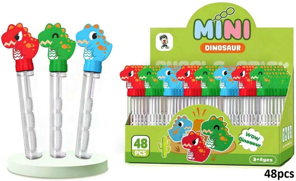 PARTIJ BELLENBLAAS 14,5CM DINO IN DISPLAY, ., Nieuw, Ophalen of Verzenden, .