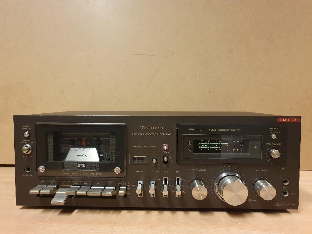 Technics Stereo Cassette Deck 641, Ophalen of Verzenden, Overige merken
