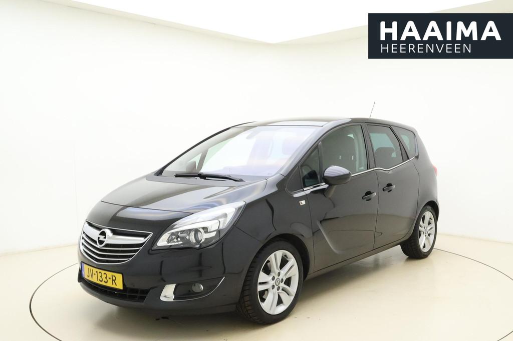 Opel Meriva 1.4 Turbo Blitz 120 pk | Navigatie | Cruise Cont, Voorwielaandrijving, Gebruikt, 4 cilinders, Zwart