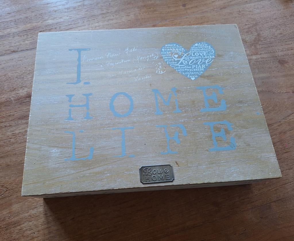 Theedoos 12 vakken, Ophalen of Verzenden