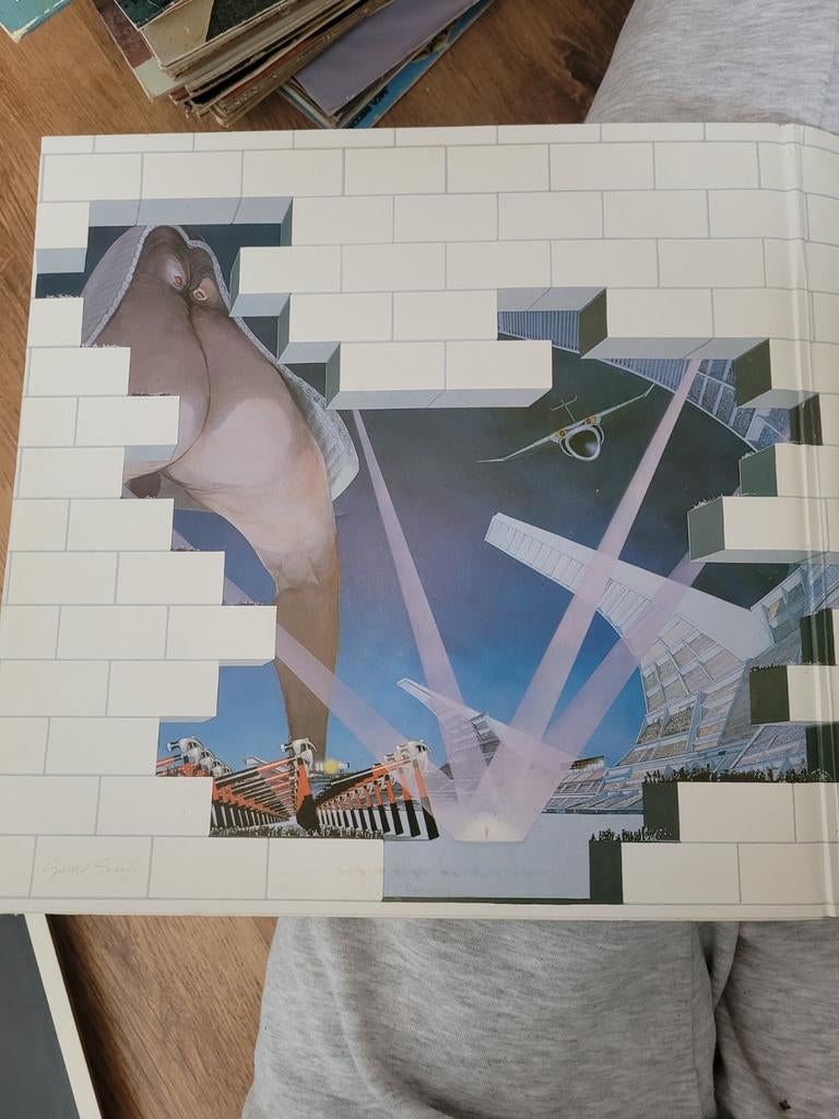 Pink Floyd - The Wall LP (Gebruikt), Cd's en Dvd's, Vinyl | Rock, Ophalen of Verzenden, Gebruikt, 12 inch, Progressive