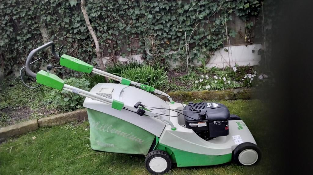 Prima onderhouden Viking MB 505 MM Grasmaaier Motormaaier, Cirkelmaaier, Gebruikt, Benzine-grasmaaier, 50 cm of meer