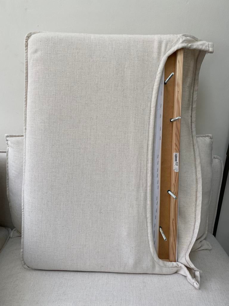 1x armleuning/zij leuning, Ophalen, Zo goed als nieuw