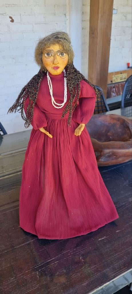 Papier mache poppen 3 stuks mooi gedetailleerd, Ophalen of Verzenden