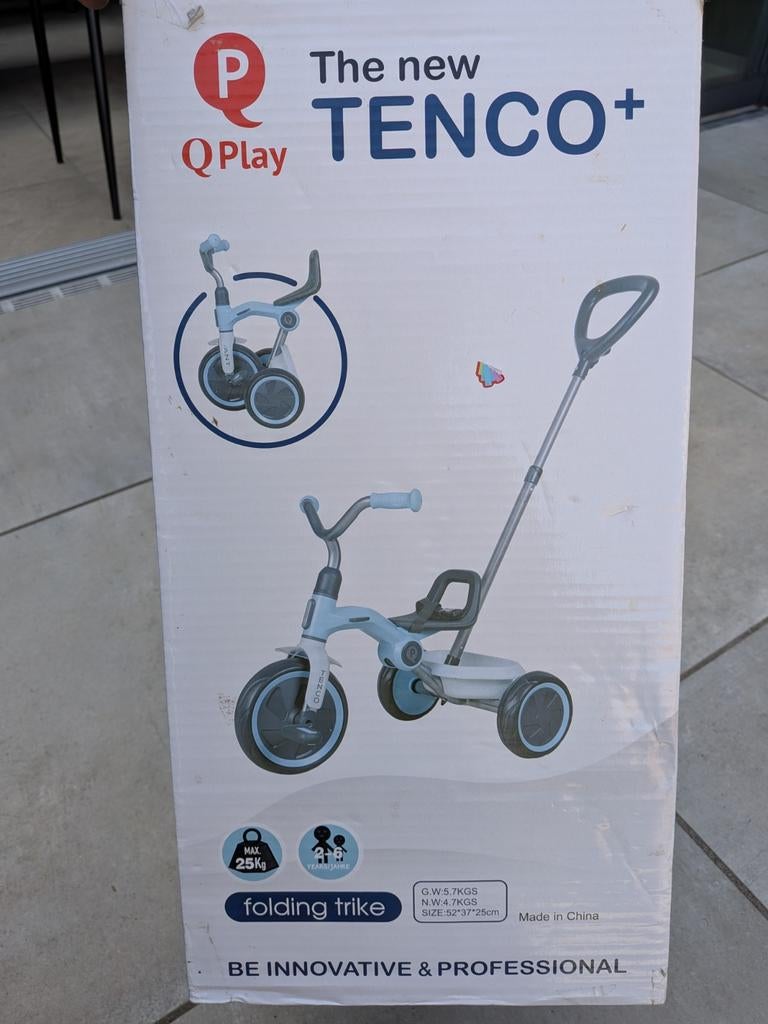 Inklapbare driewieler Nieuw in de Doos!!! Nooit gebruikt, Ophalen of Verzenden, Nieuw