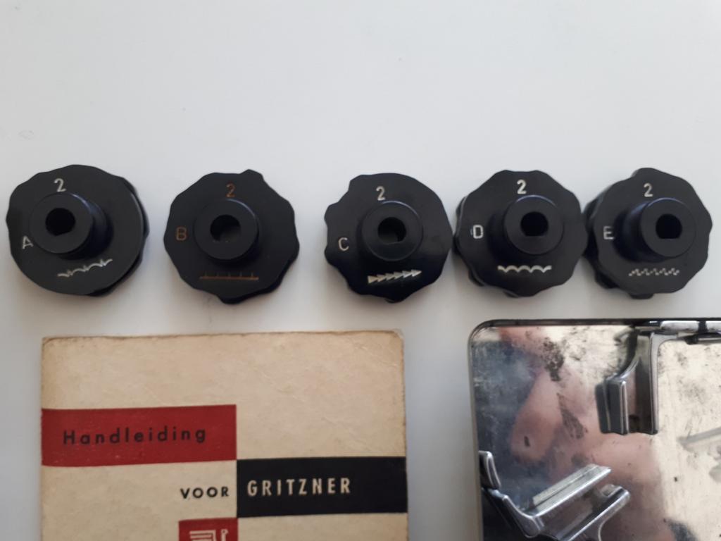 Vintage retro naaimachine Gritzner GA-S automatic onderdelen, Ophalen of Verzenden, Gebruikt, Naaimachine, Overige merken